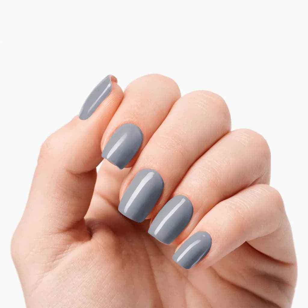 Ash Grey – Semi-Cured Gel Nail Strips