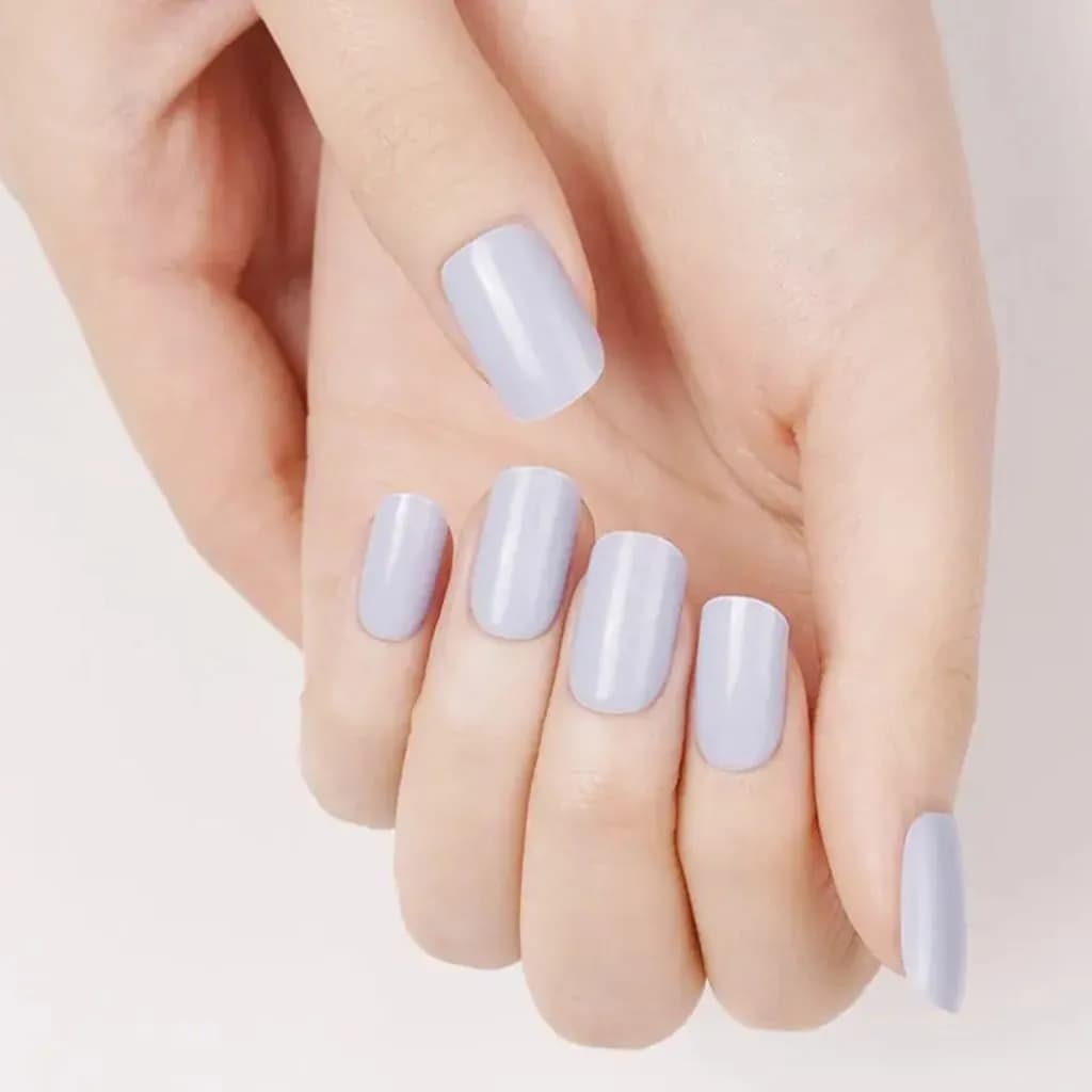 soft blue gel nail strips uk