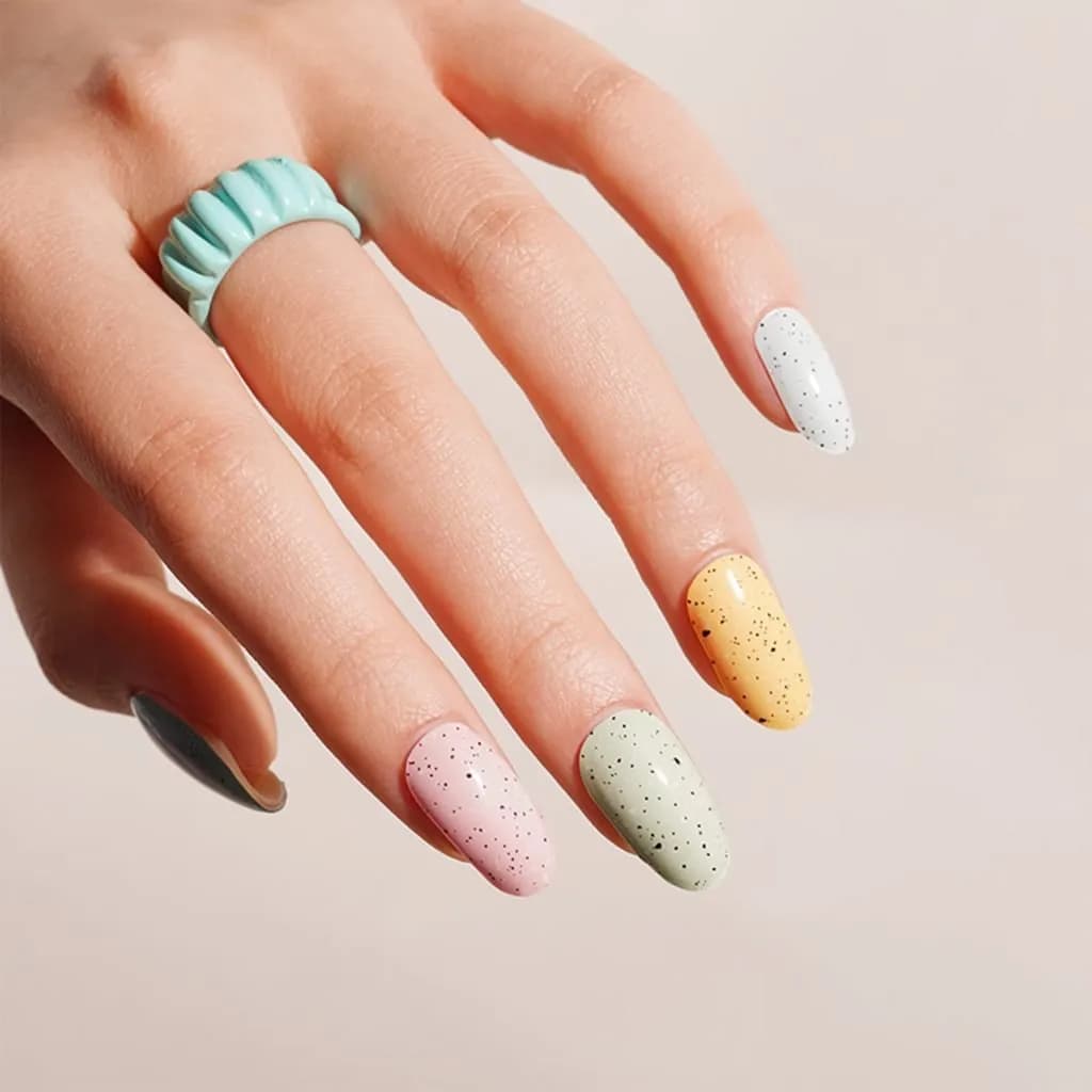 Candy Speckles Semi-Cured Gel Nail Strips