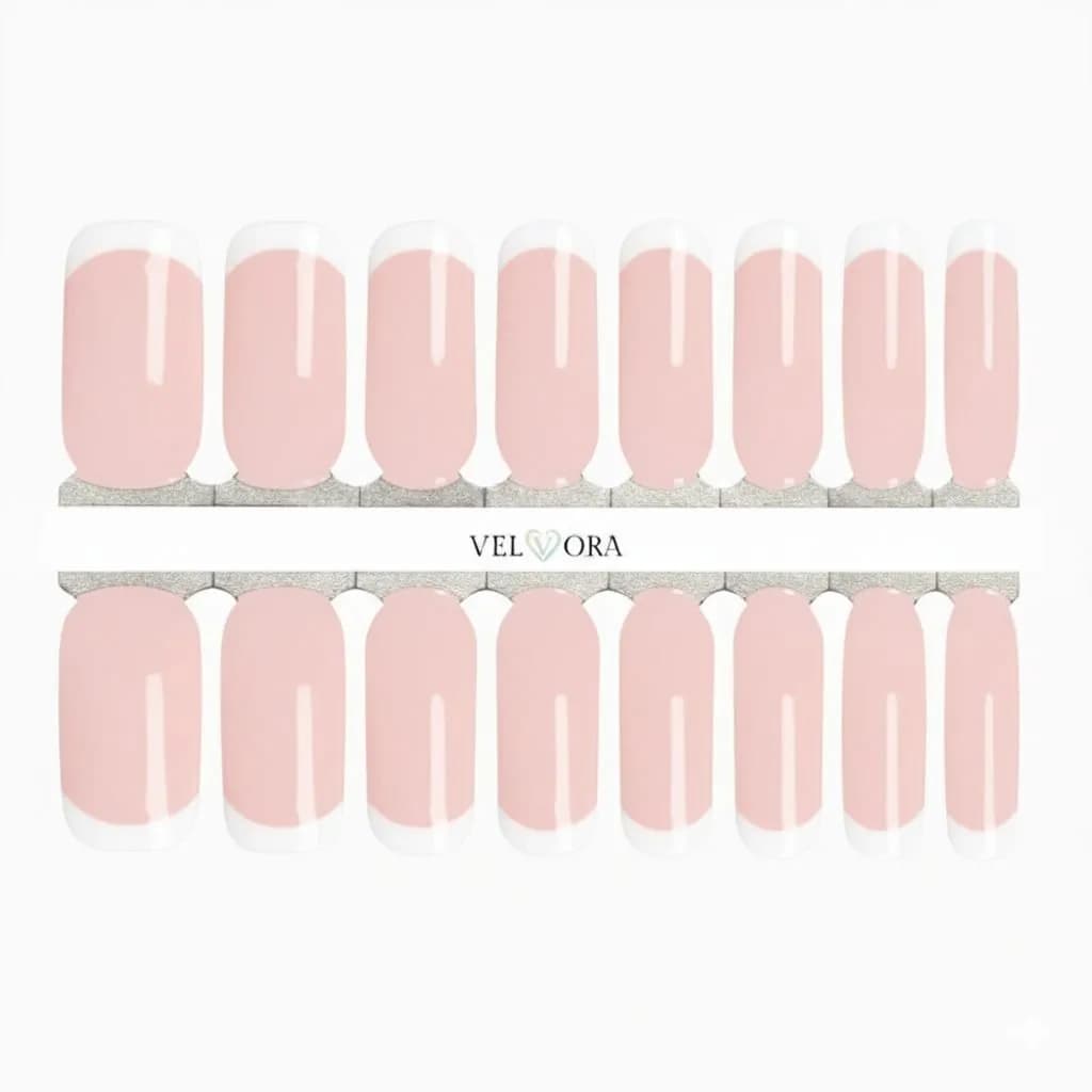 Classic French Nail Polish Wraps
