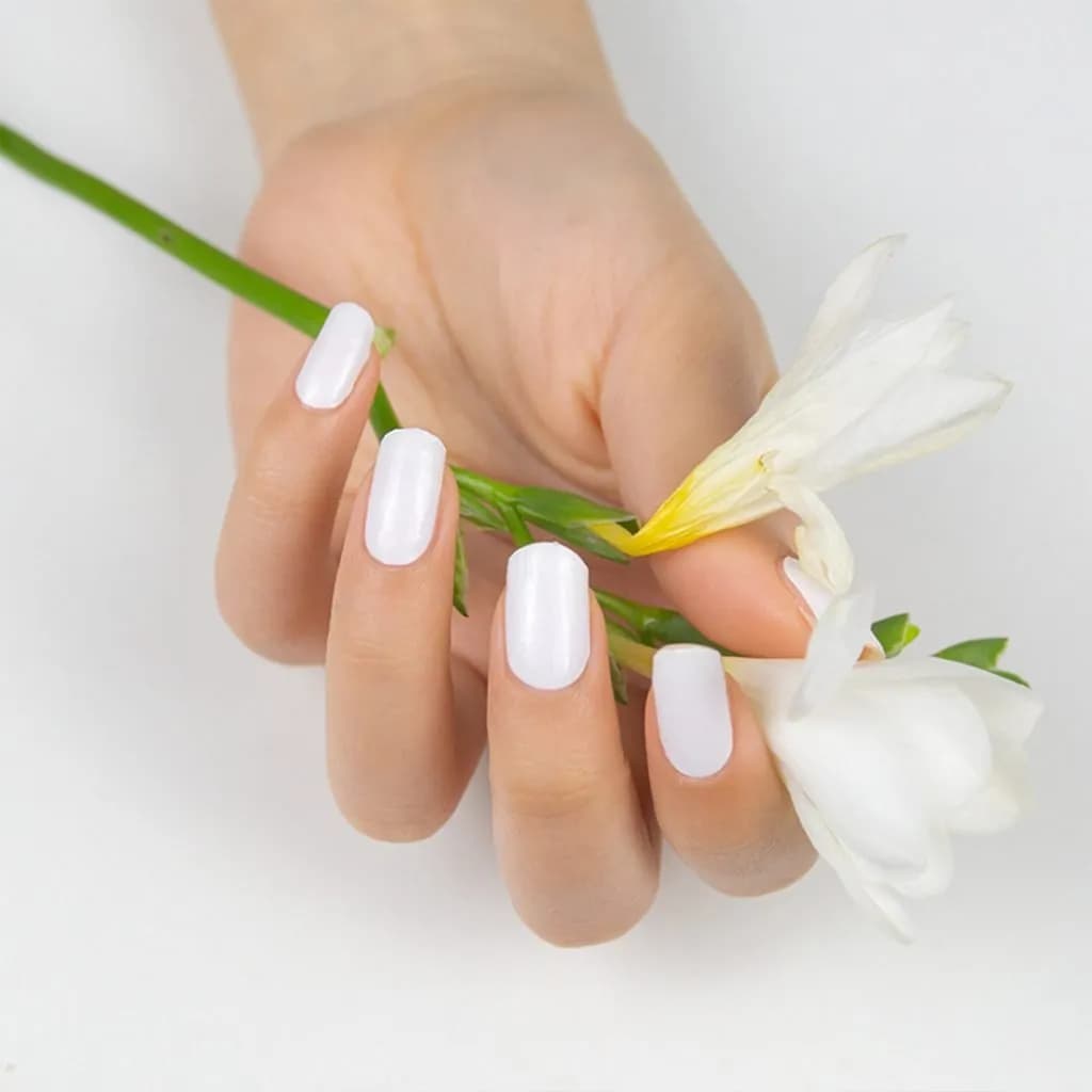 White Gel Nail Wraps