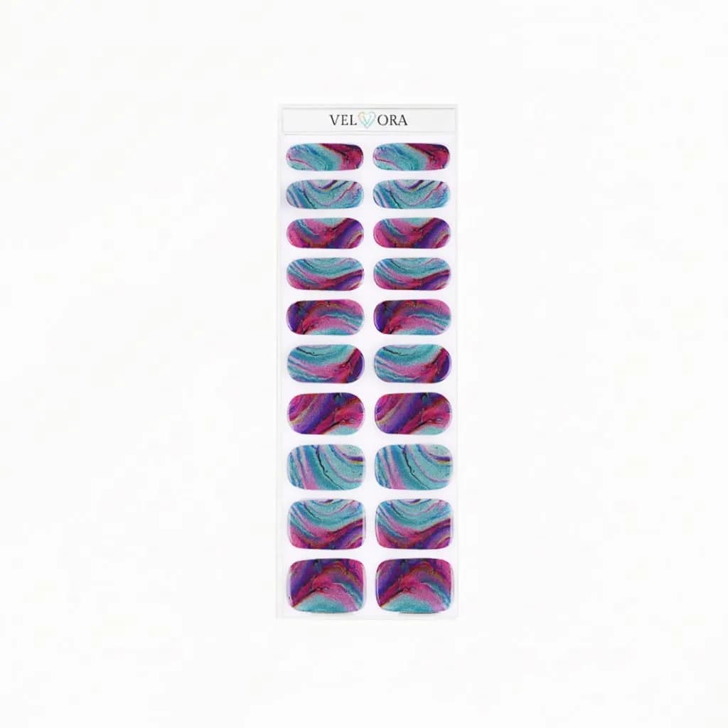 Colour Crush Gel Nail Strips Velvora.