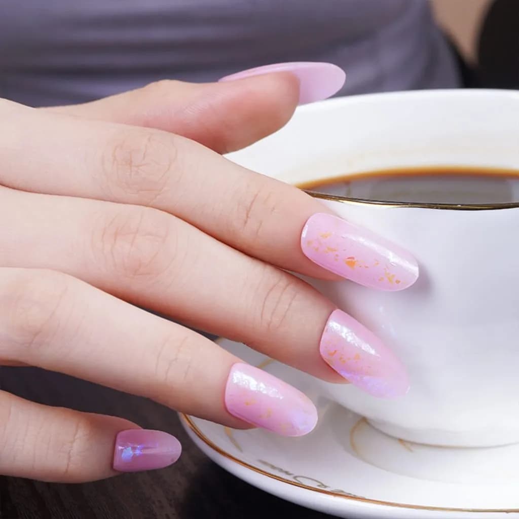 Cosmic Pink - Semi-Cured Gel Nail Wraps