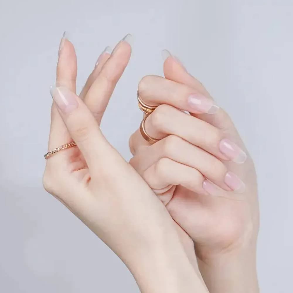 Crystal Clear – Semi-Cured Gel Nail Strips
