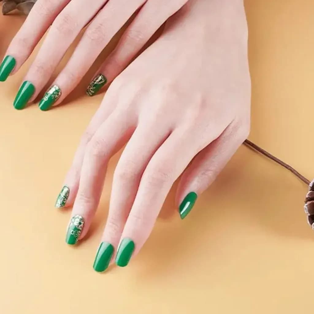 Golden Forest Nail Polish Strips