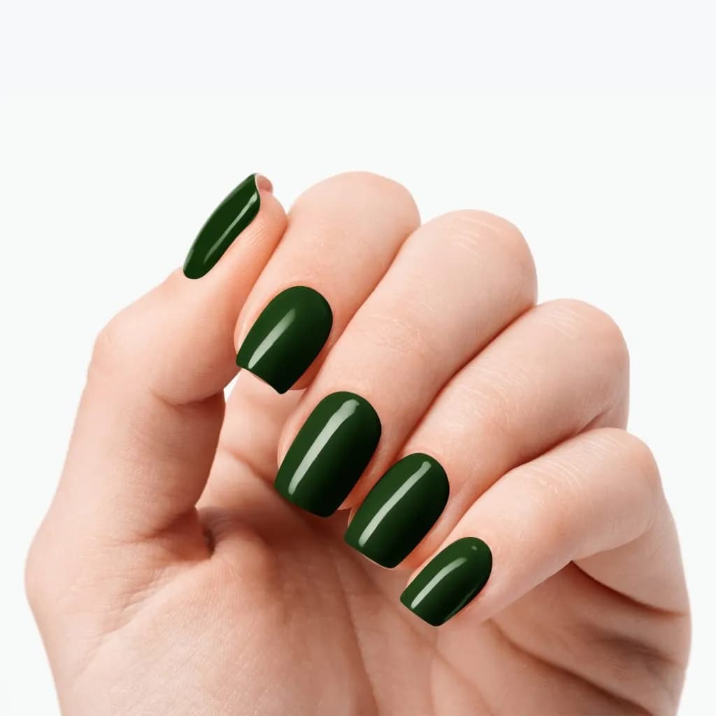 Jungle Green – Semi-Cured Gel Nail Strips