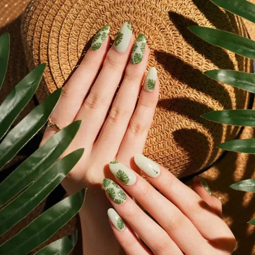 Jungle Vibes – Semi-Cured Gel Nail Strips