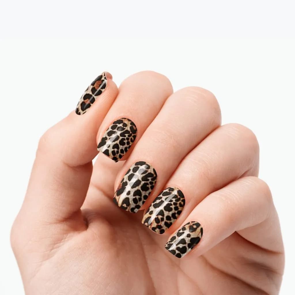 Leopard – Semi-Cured Gel Nail Strips