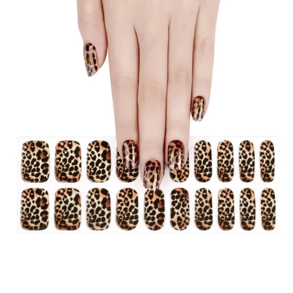 Leopard – Semi-Cured Gel Nail Strips