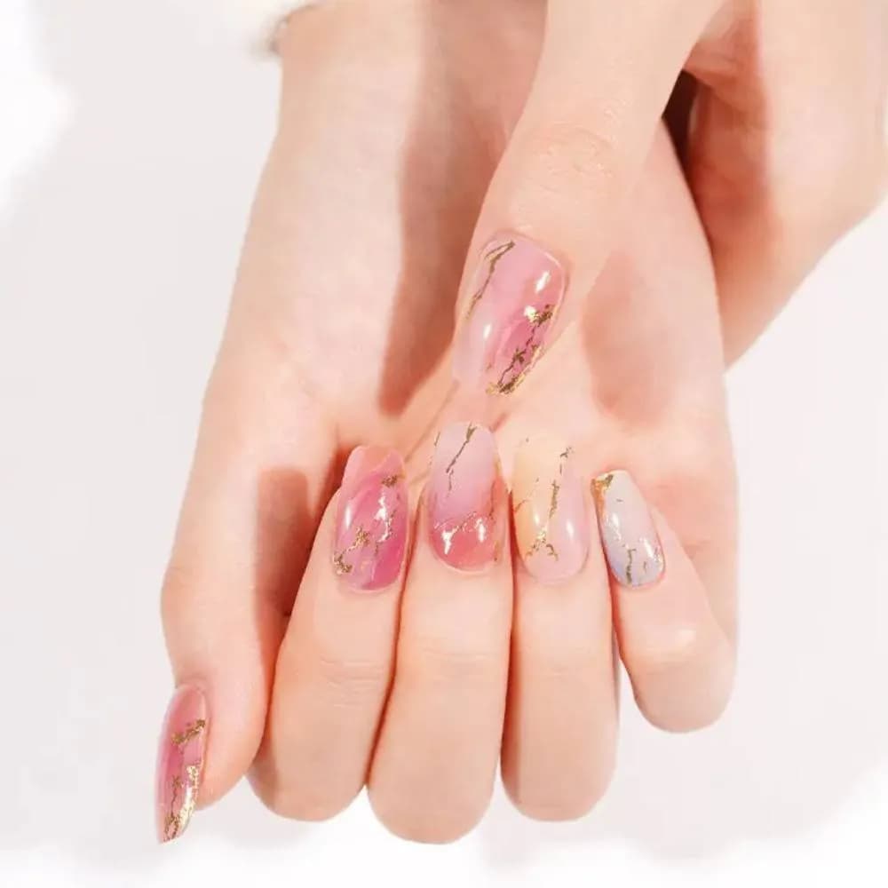 Marble Dreams – Semi-Cured Gel Nail Strips