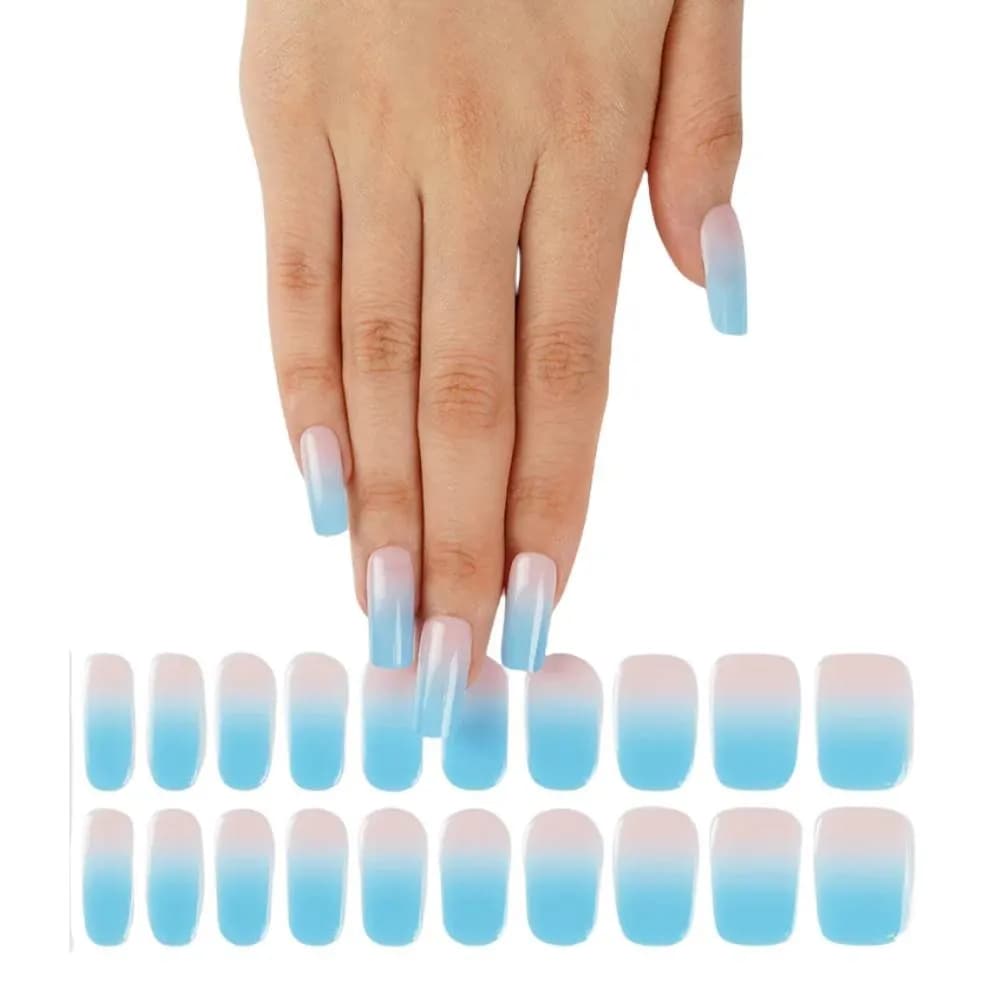 Pastel Ombre – Semi-Cured Gel Nail Strips