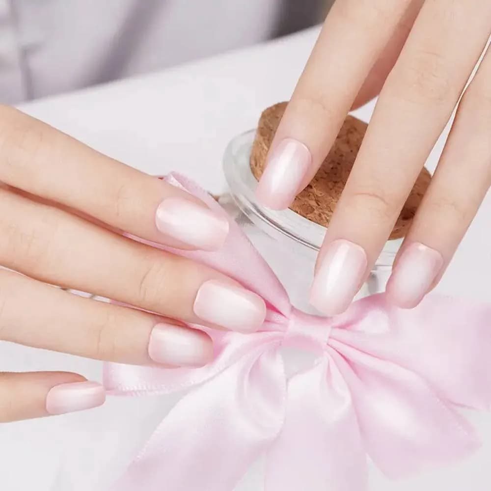 Pink Aura – Semi-Cured Gel Nail Strips