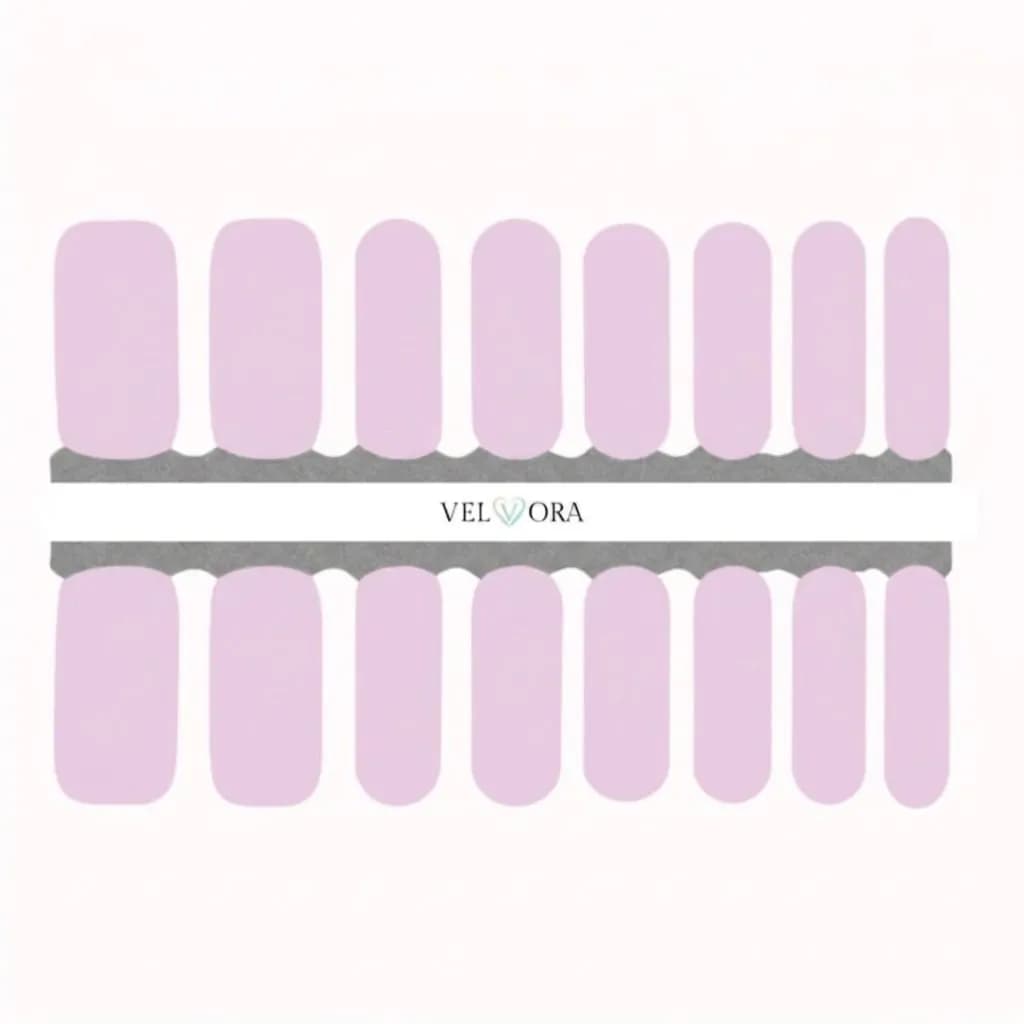 Pink Lilac Nail Polish Strips UK