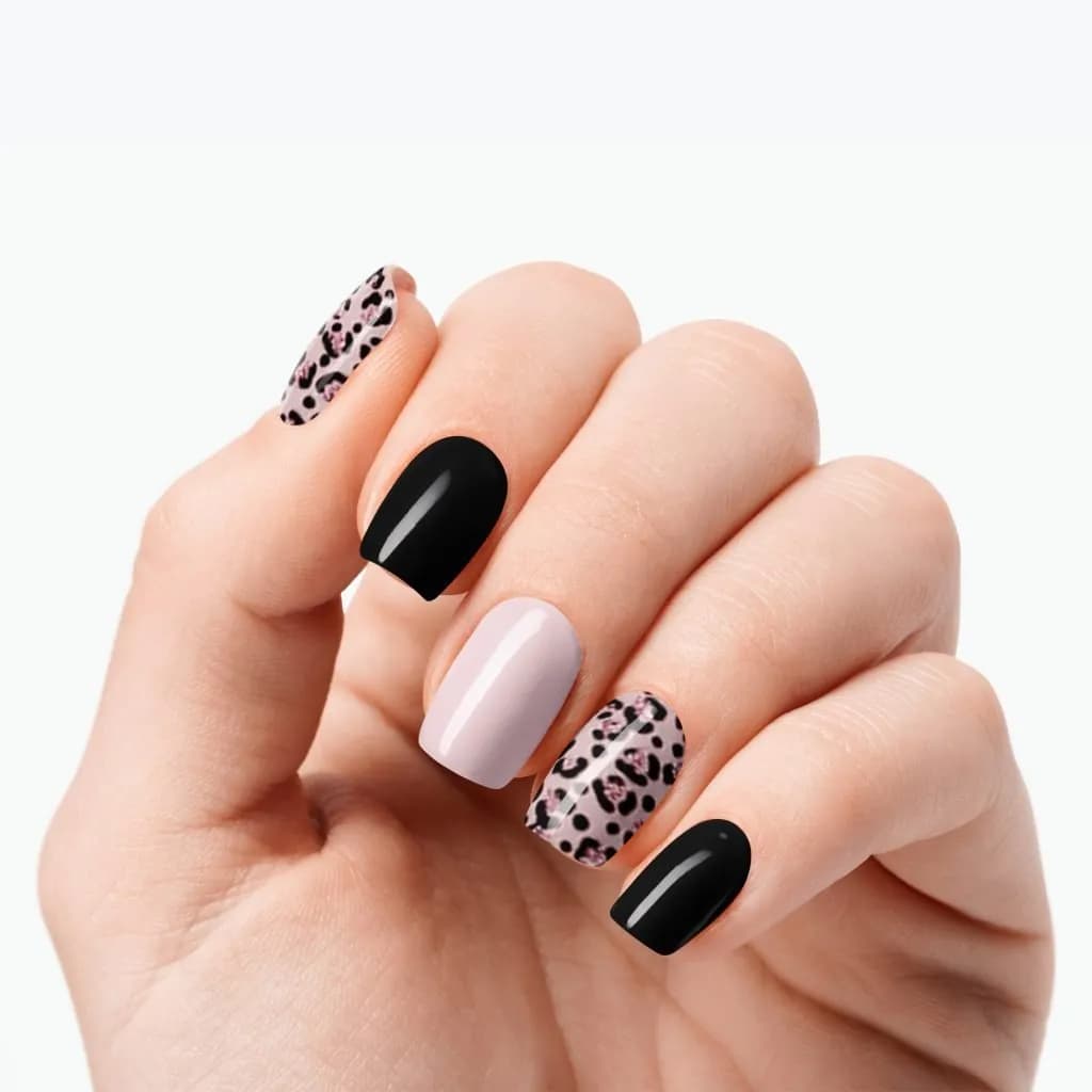 Pink Panther – Semi-Cured Gel Nail Strips