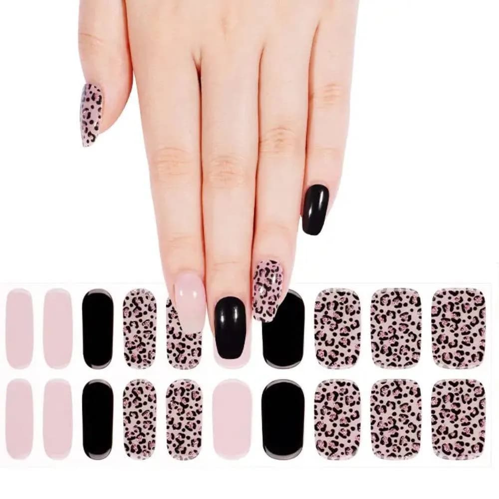 Pink Panther – Semi-Cured Gel Nail Strips