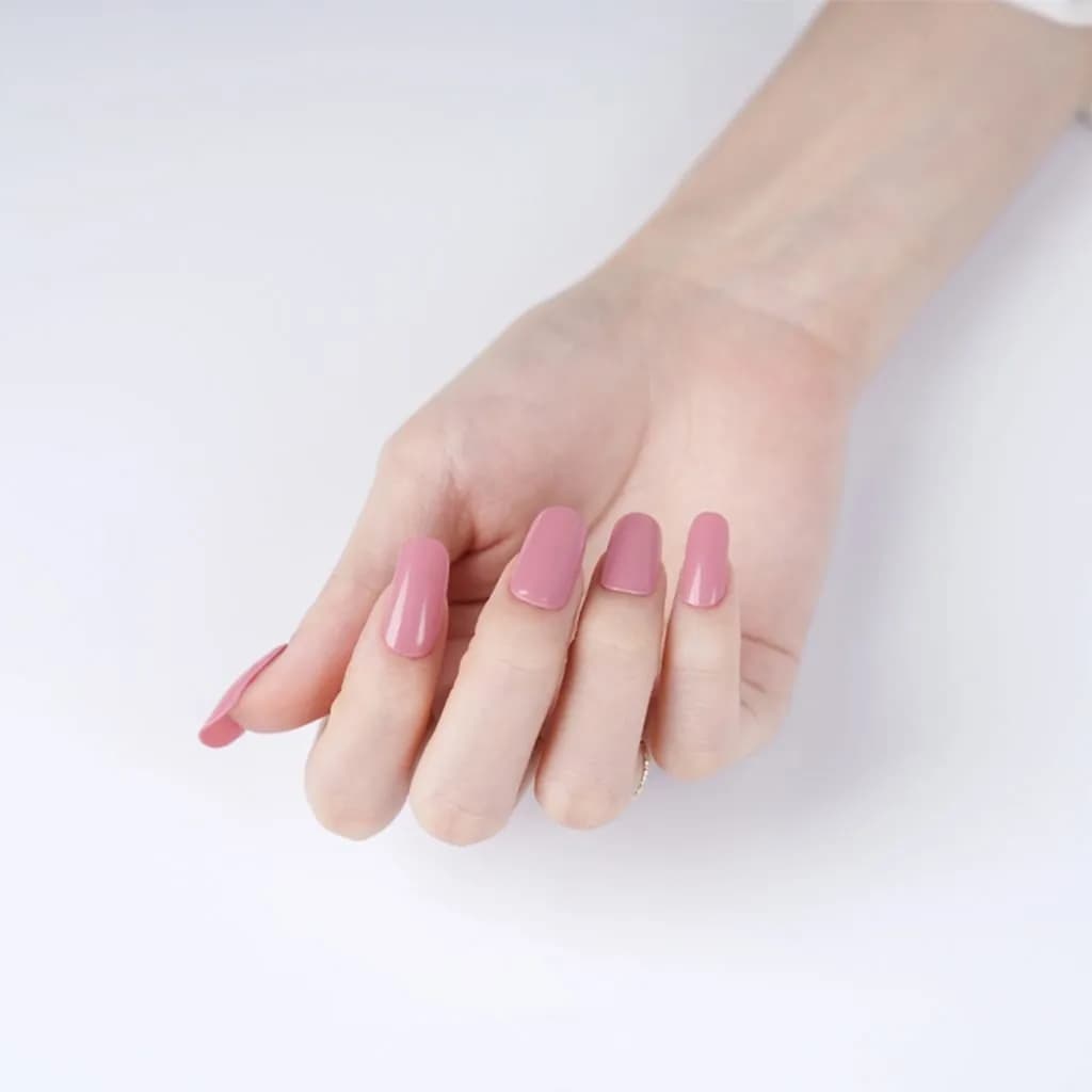 Pink Pulse – Semi-Cured Gel Nail Strips