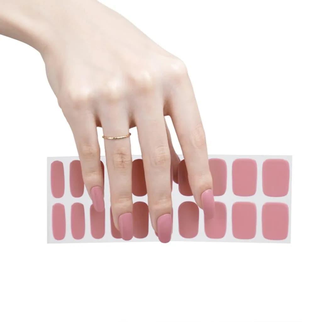 Pink Pulse – Semi-Cured Gel Nail Strips