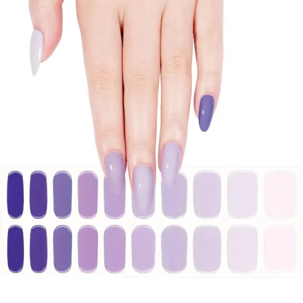 Purple Haze – Semi-Cured Gel Nail Strips