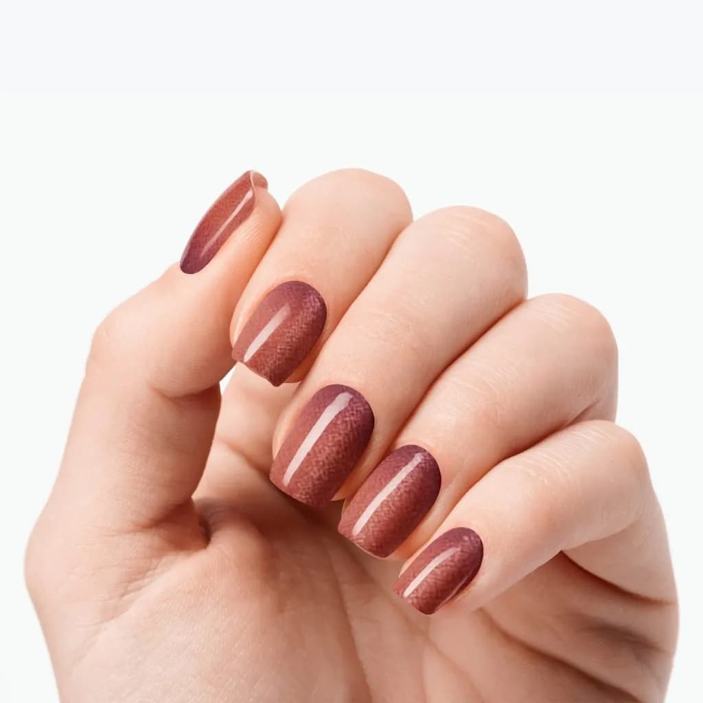 Rose Ombre – Semi-Cured Gel Nail Strips