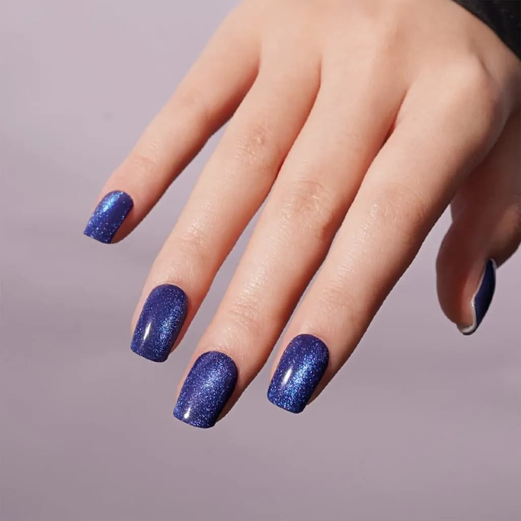 Royal Sapphire Semi-Cured Gel Nail Strips