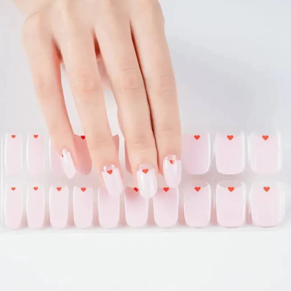 Sweetheart – Semi-Cured Gel Nail Strips