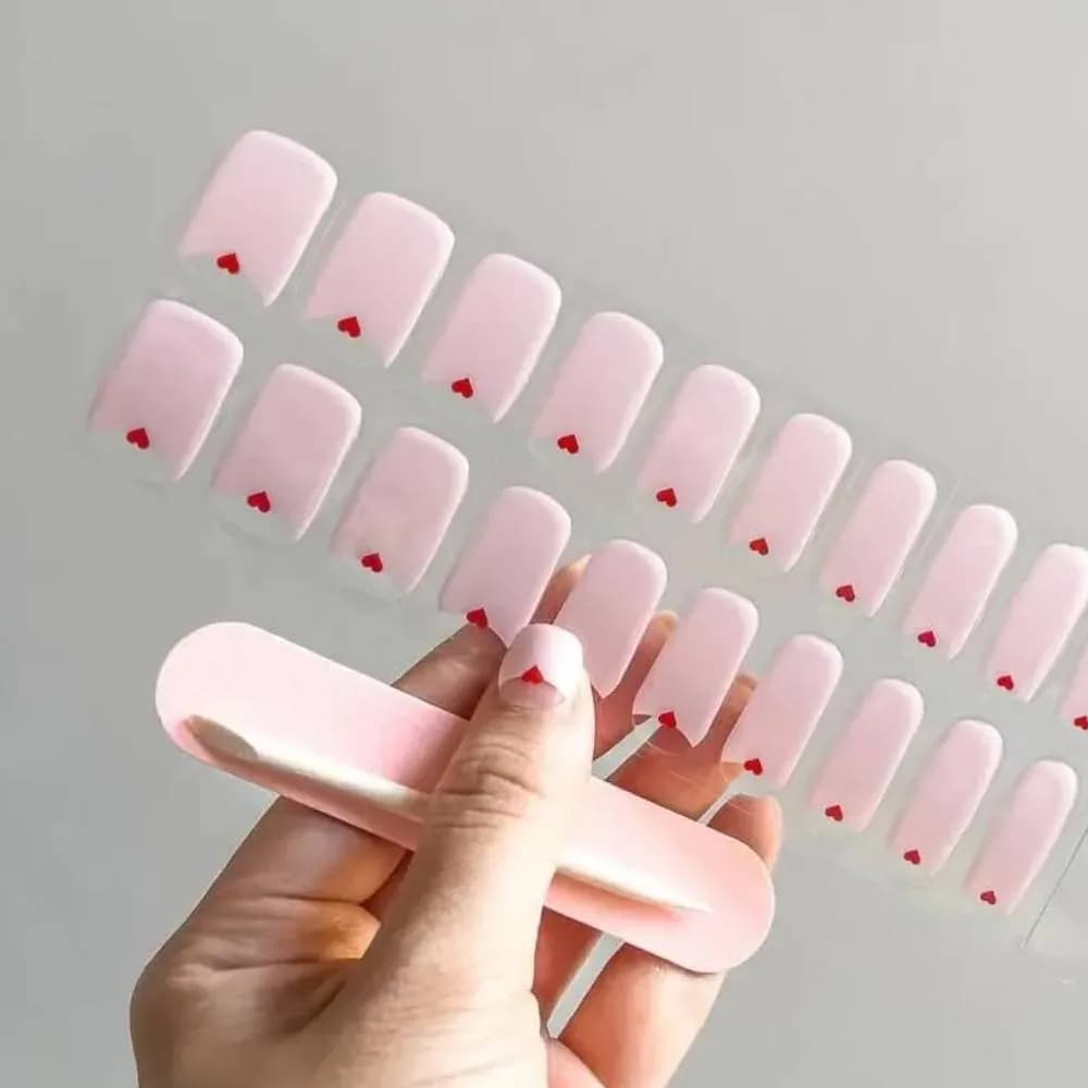 Sweetheart – Semi-Cured Gel Nail Strips