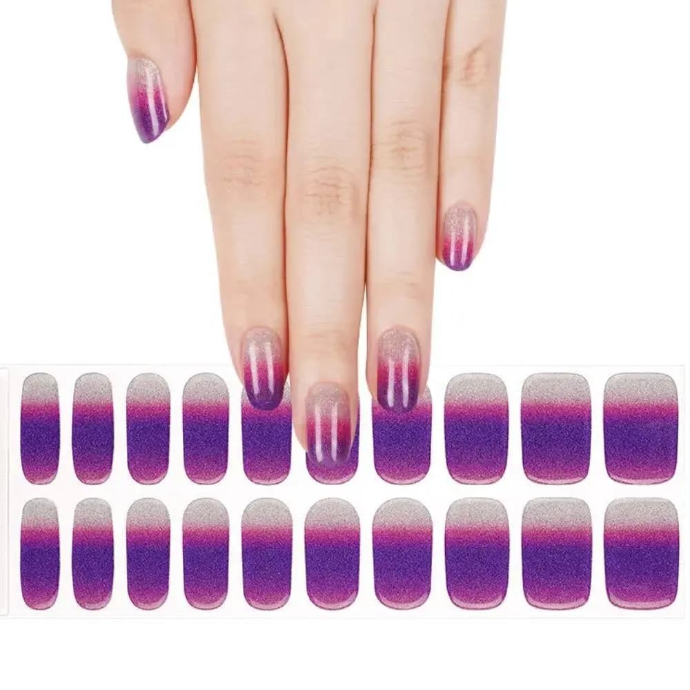 Twilight Ombre – Semi-Cured Gel Nail Strips
