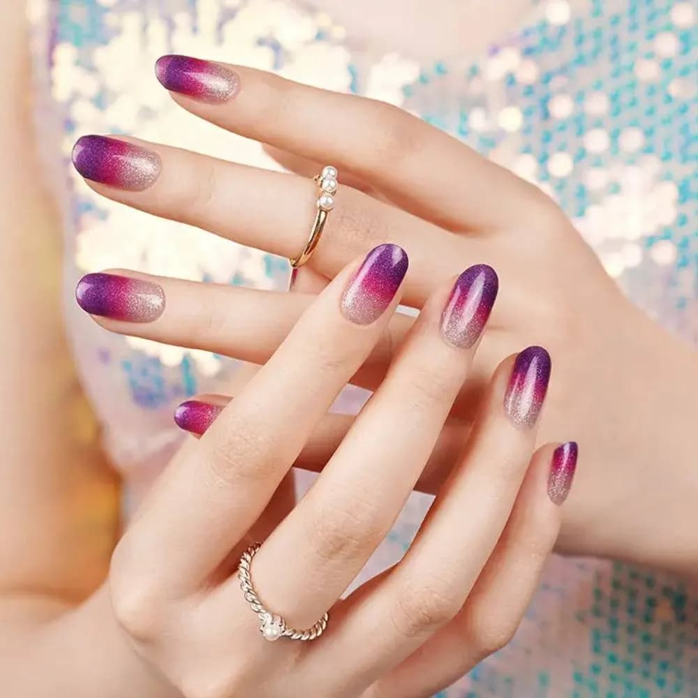 Twilight Ombre – Semi-Cured Gel Nail Strips