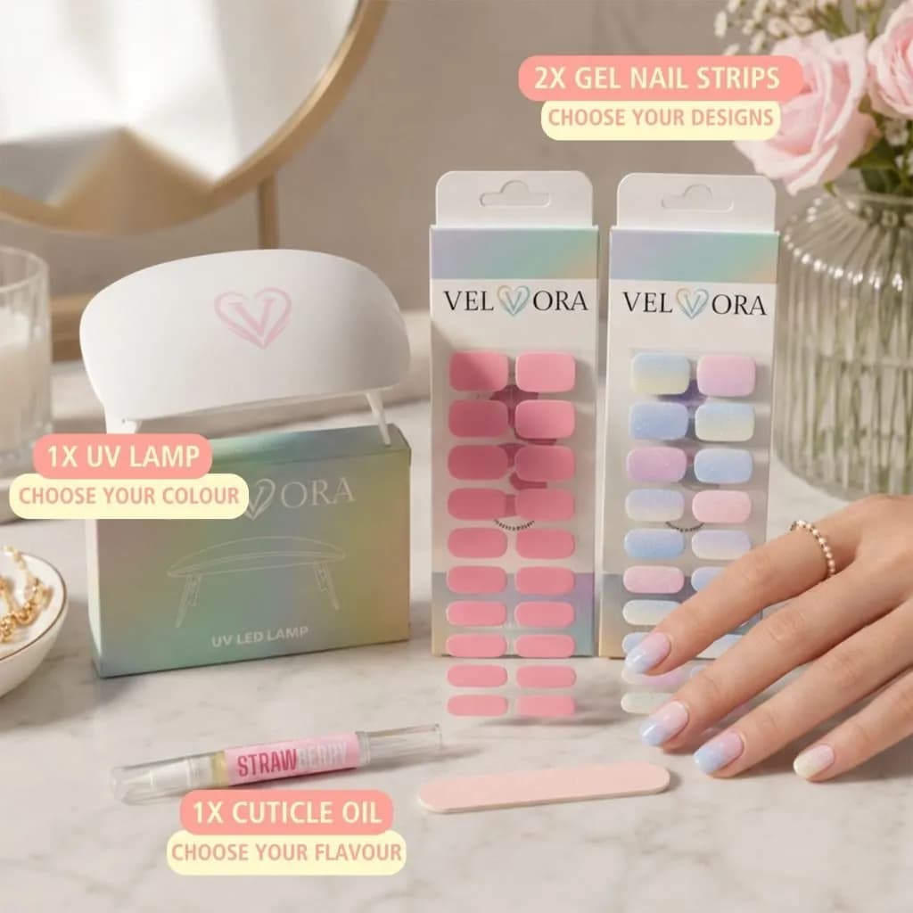 Starter Kit Single Velvora 2 Gel Nail Strips