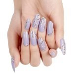 Lavender Blossoms - Semi-Cured Gel Nail Strips - Image 5