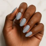 Ash Grey - Semi-Cured Gel Nail Strips - Image 3