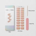 Aurora Dreams - Semi-Cured Gel Nail Strips - Image 4