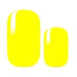 Bright Yellow Nail Polish Strips