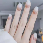 Caramel Ombre - Semi-Cured Gel Nail Strips - Image 2