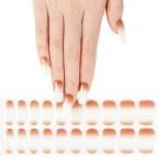Caramel Ombre - Semi-Cured Gel Nail Strips - Image 3