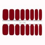 Cherry Red Nail Polish Strips - Image 2