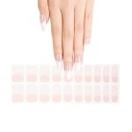 Classic French Tip - Semi-Cured Gel Nail Wraps