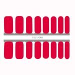 Classic Red Nail Polish Strips - Image 2