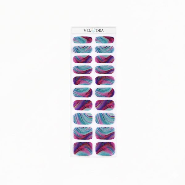 Colour Crush Gel Nail Strips Velvora.