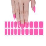 Electric Pink - Semi-Cured Gel Nail Strips - Image 5