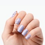 Lavender Blossoms Floral Gel Nail Strips