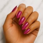 Magenta Mirage - Semi-Cured Gel Nail Strips - Image 2