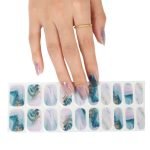 Marbled Muse - Semi-Cured Gel Nail Strips - Image 4
