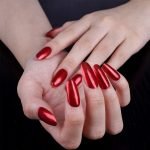 Molten Ruby - Semi-Cured Gel Nail Strips - Image 3