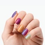 Rainbow Sherbet - Semi-Cured Gel Nail Strips