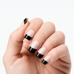 Midnight French - Semi-Cured Gel Nail Strips