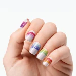 Retro Rainbow - Semi-Cured Gel Nail Strips