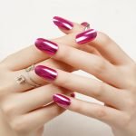 Pink Chrome Gel Nail Strips NG200101