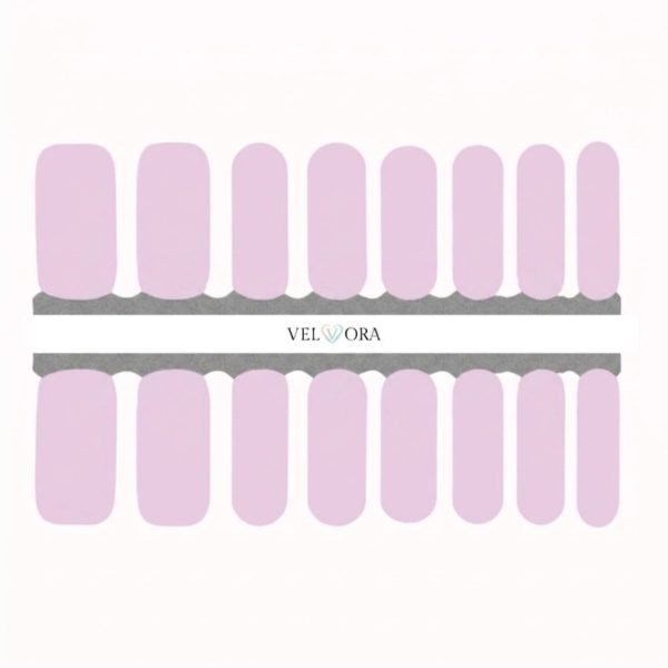 Pink Lilac Nail Polish Strips UK