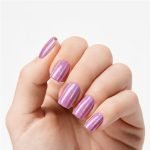 Pink Stardust Gel Nails Velvora